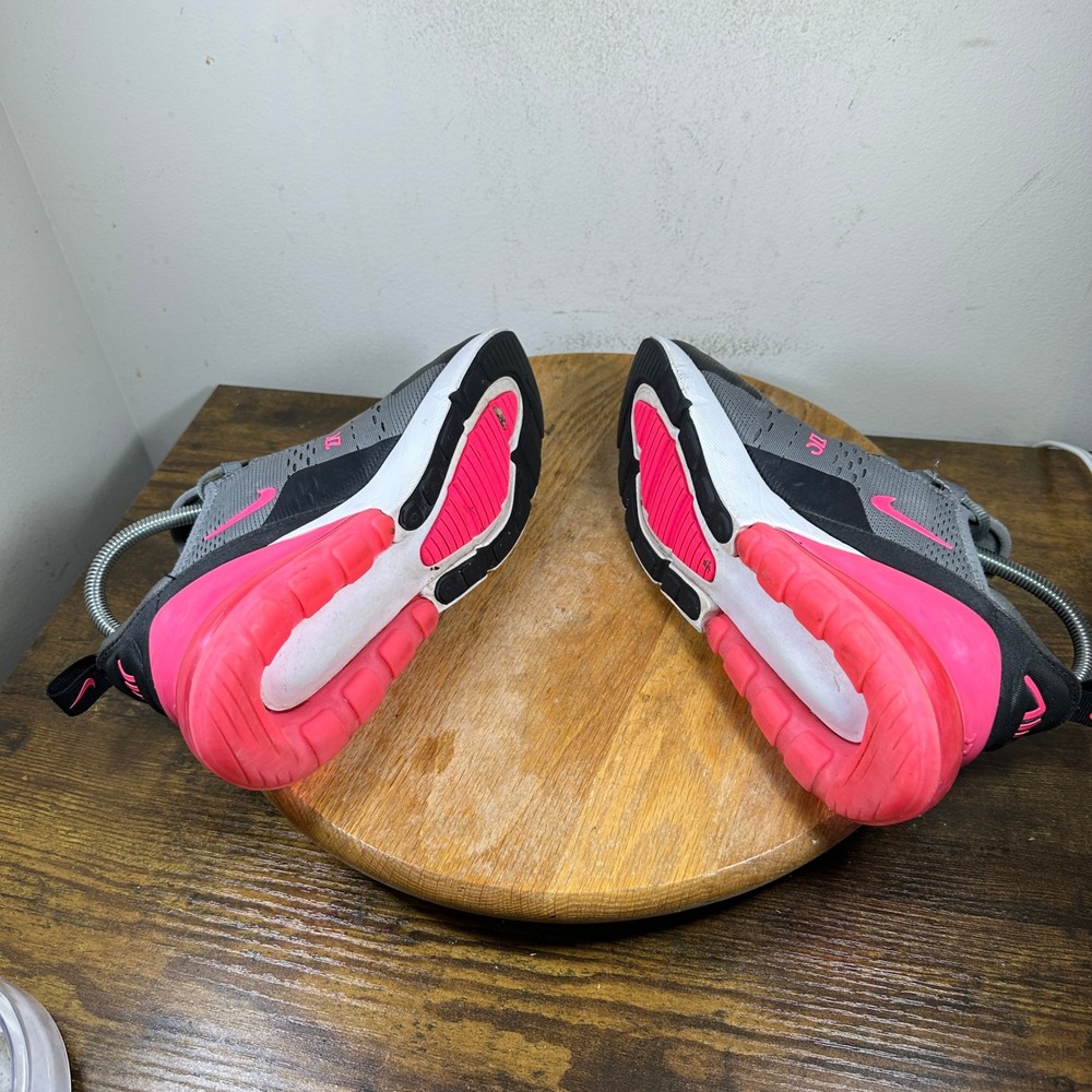 Nike Air Max 270 Running Shoes Gray Pink Womens Size 7.5 Sneakers 943345-031 - Picture 5 of 9
